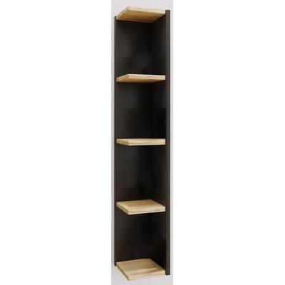 Holz Stand Regal Aufbewahrung Deko Eckregal Honsa