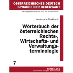 Markhardt:Wörterbuch der österreichisch, Schulbücher von Heidemarie Markhardt