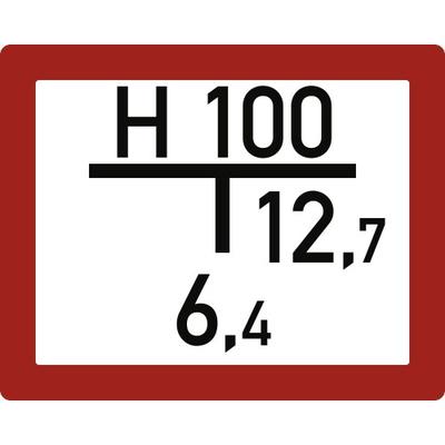 Hinweisschild auf einen Unterflurhydranten (A) inkl. Beschriftung,Alu,250x200 mm