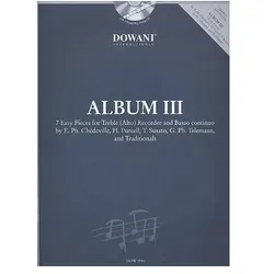 Album Band 3 (+CD) für Altblockflöte und Bc, Fachbücher