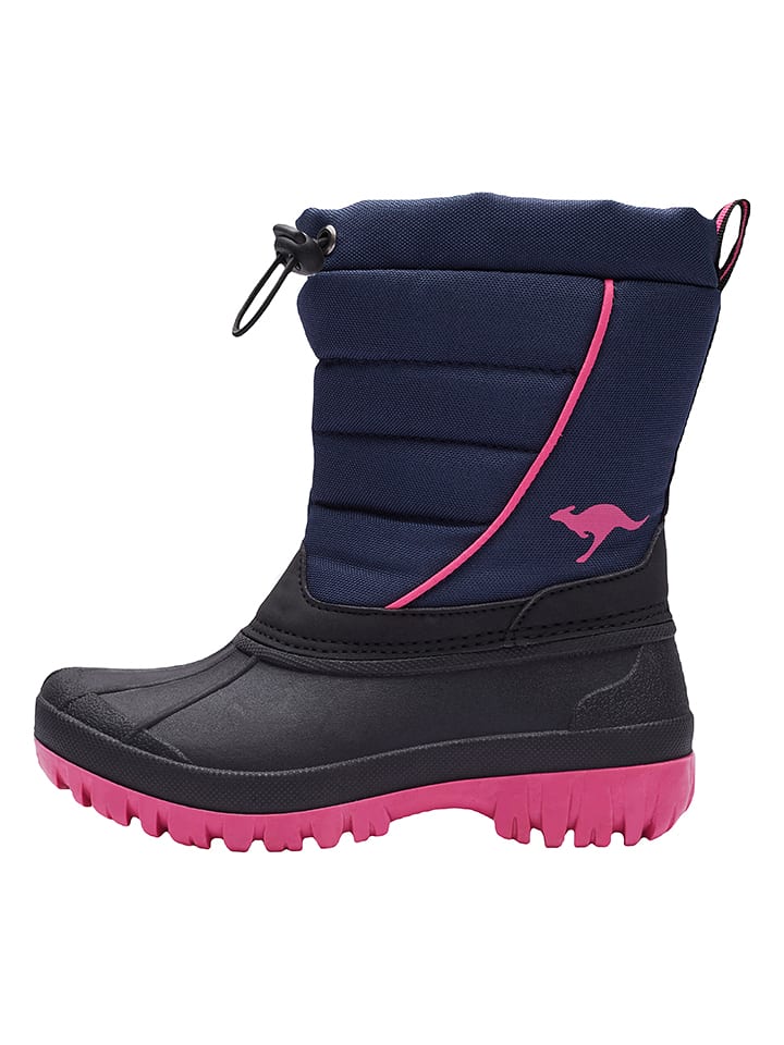 Kangaroos Winterstiefel "K-Ben" in Dunkelblau - 35