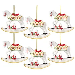Villeroy & Boch Christmas Classics Ornament Schaukelpferd 2026 6er Set
