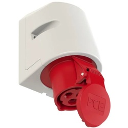 PCE 113-9 CEE-Wandsteckdose 16A 3p 9h IP44 1139