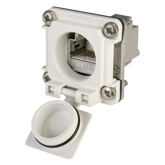 Telegärtner RJ45 Steckverbinder STX V6 Flanschset Variante 6 (J00020A0483)