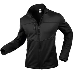 Softshelljacke "1696-571" - S - schwarz