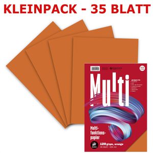Staufen Kopierpapier Style Multifunktionspapier A4, 120g/qm, orange, 35 Blatt