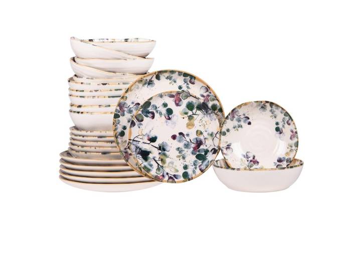 Table Passion - Service D'Assiettes Garden 24 Pièces