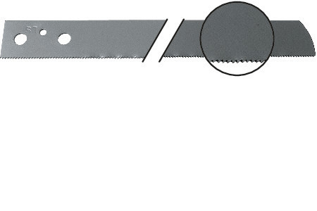 FEIN HD-Sägeblätter, Länge 600 mm, Zahnabstand 1,8 mm, Dicke 2 mm 63503098001