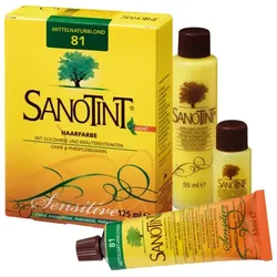 Sanotint Haarfarbe sensitive light Nr.81 Mittelnaturblond