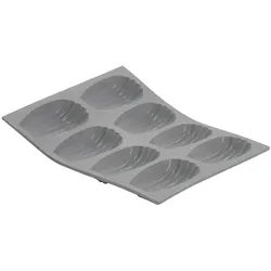 DE BUYER Mini Madeleine Silikonform Rechteck 21 x 17.5 cm x 8