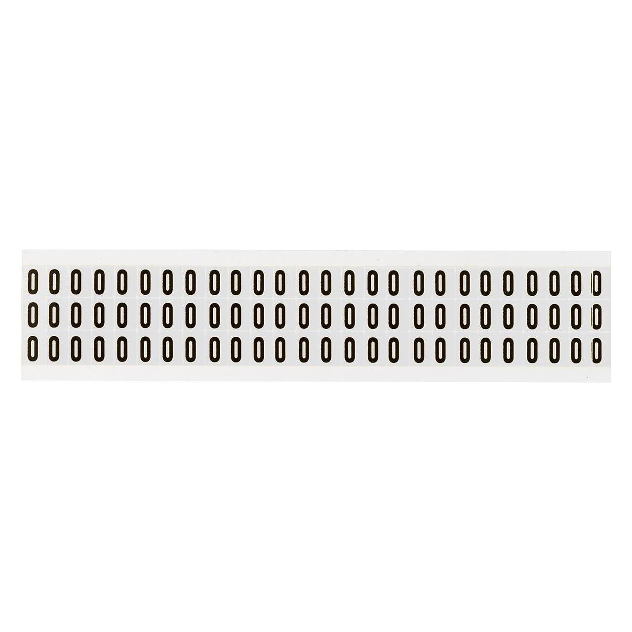 Brady W05 Series Etiketten mit Zahlen und Buchstaben (NL-W05-O-CAP)