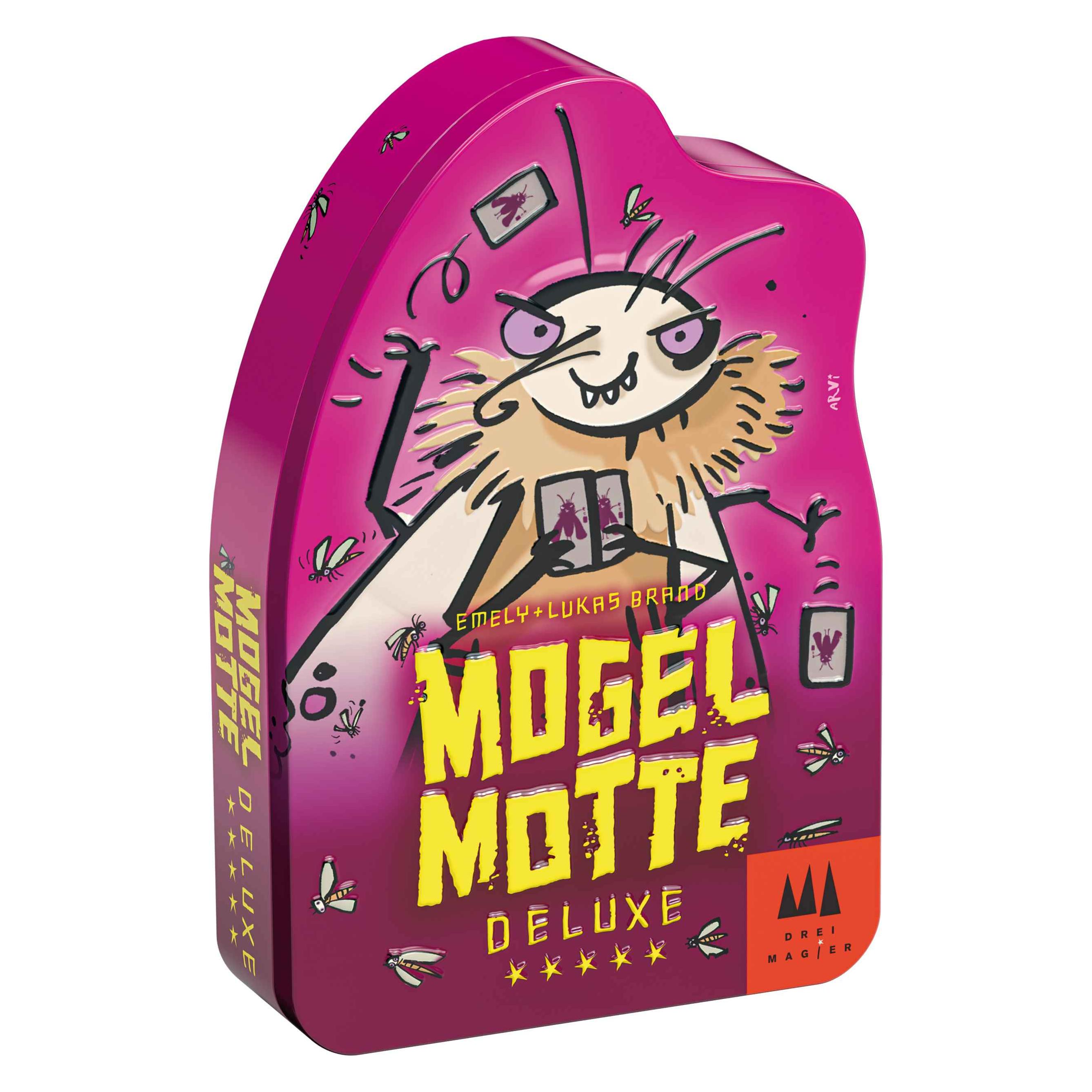 Schmidt Spiele Mogel Motte Deluxe (mult) (Deutsch, Englisch, Französisch, Italienisch, 3 - 5 Spieler) (40899)