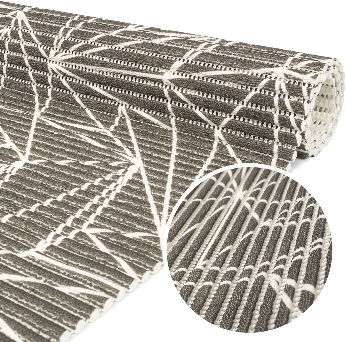 ANRO Badmat Prisma 65x120 cm - Antislip - Sneldrogend