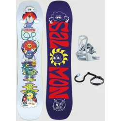 Salomon Team Package 2026 Kids Snowboard-Set pattern Gr. 90