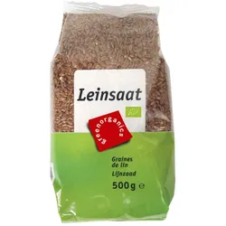 Leinsaat braun