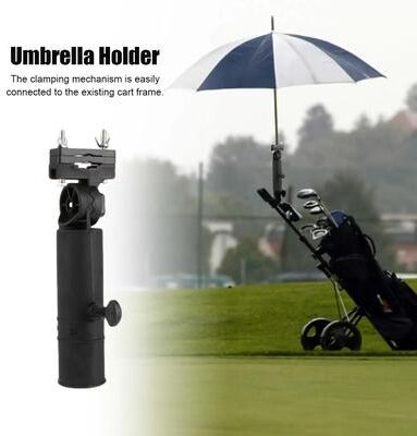 Market Central Universal Golf Cart Umbrella Holder Adjustable Trolley Umbrella Stand Universal Golf Cart Umbrella Holder Adjustable Trolley Umbrella Stand