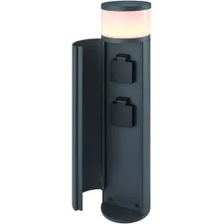 Böhmer, Gartenbeleuchtung, LED-Licht/Energie-Poller 74022 (350 lm, G9, IP54)