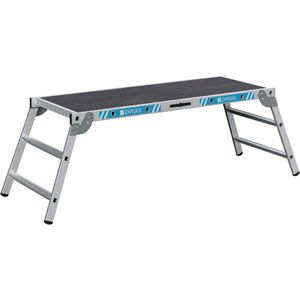 Zarges Arbeitsplattform Workmaster Plus P, 42303, 170 x 60cm, Standhöhe 70cm, Aluminium, bis 300kg, klappbar