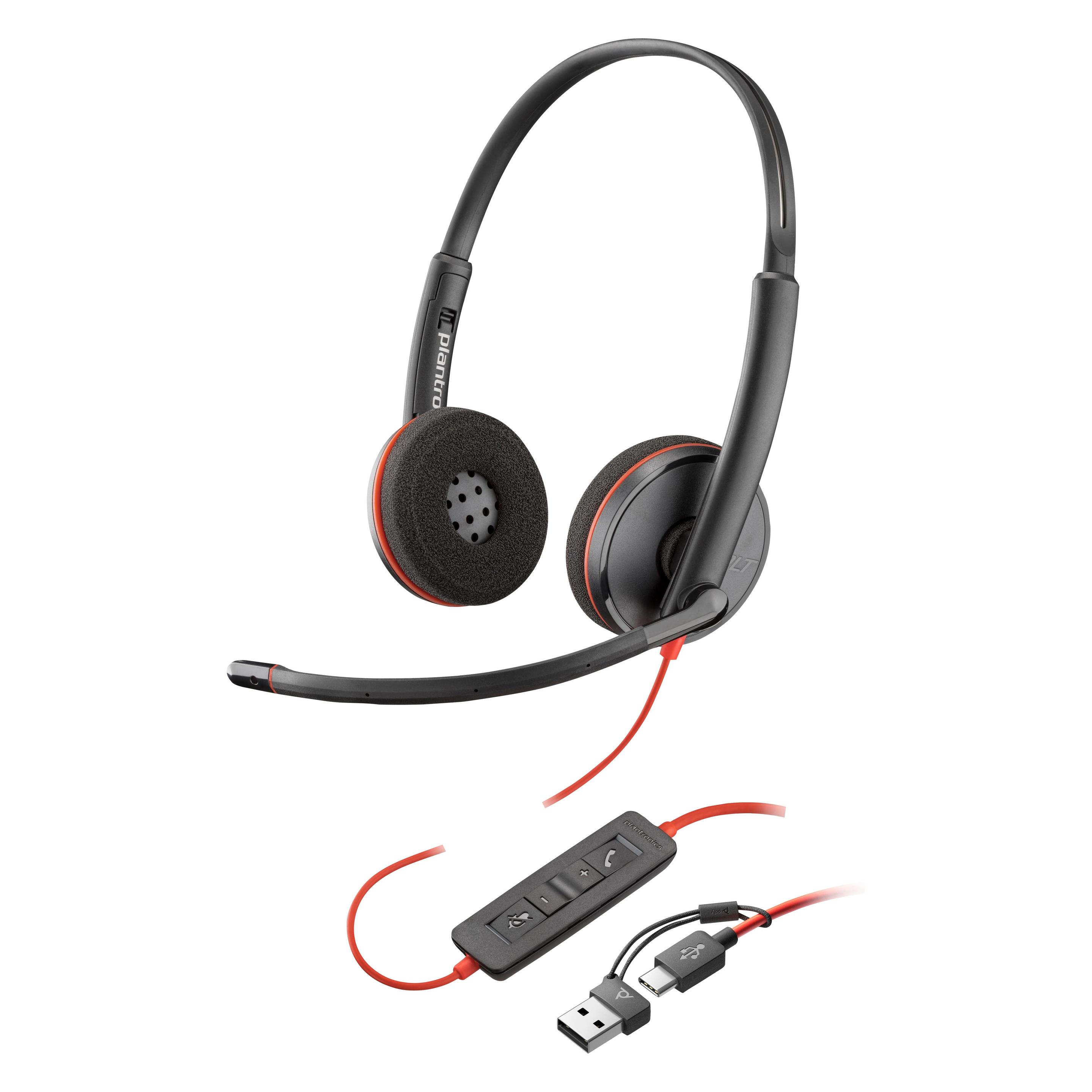 HP Poly Blackwire C3220 UC (Kabelgebunden, USB-A, Unify) (7S4L0AA)