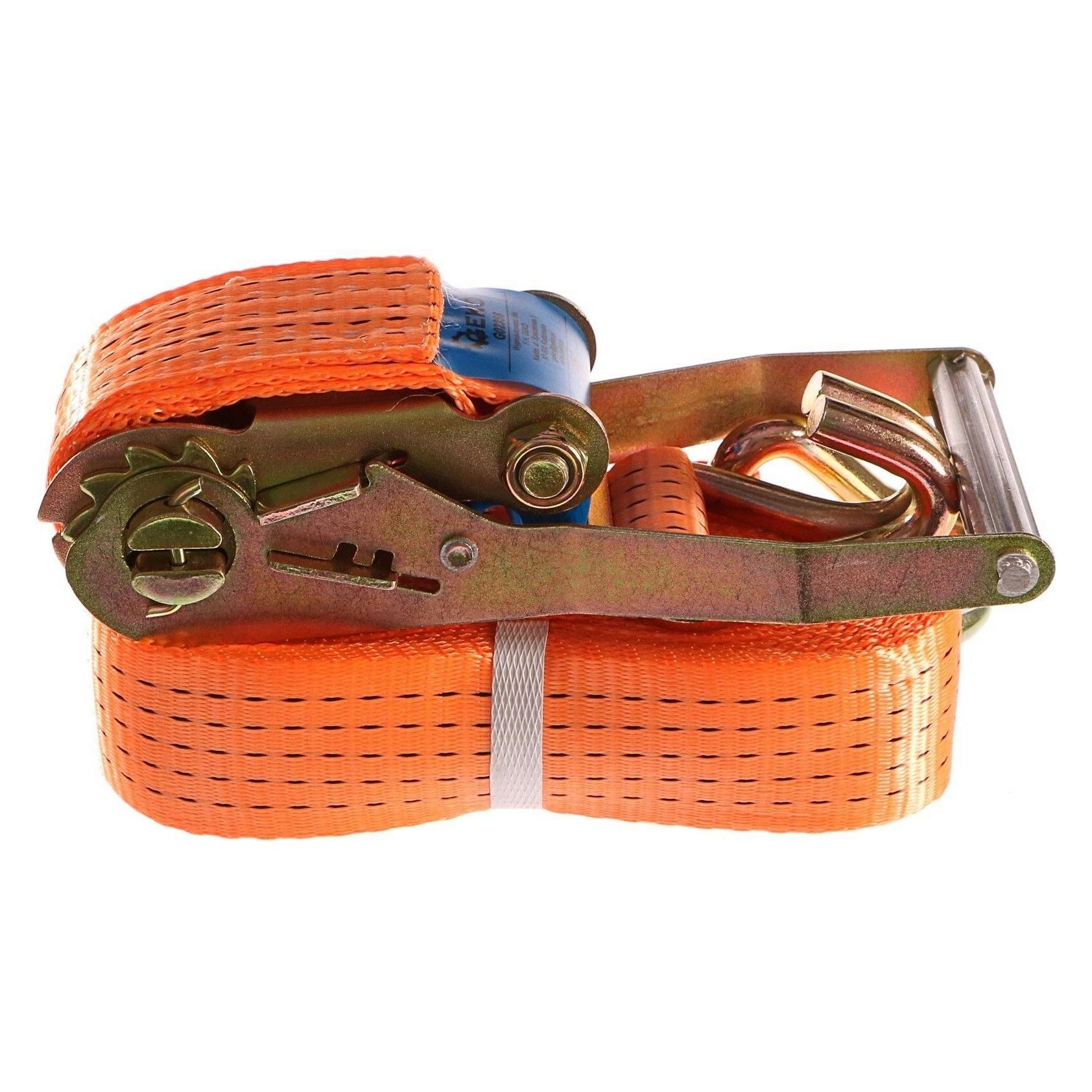 GEKO Spanngurt mit ERGO-Ratsche und Haken, 4m/2T/40mm (G02374)
