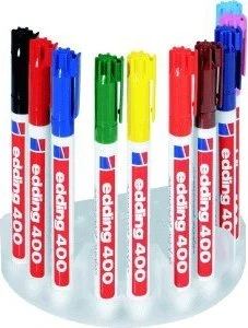 edding 400 Permanentmarker farbsortiert 1,0 mm, 10 St.