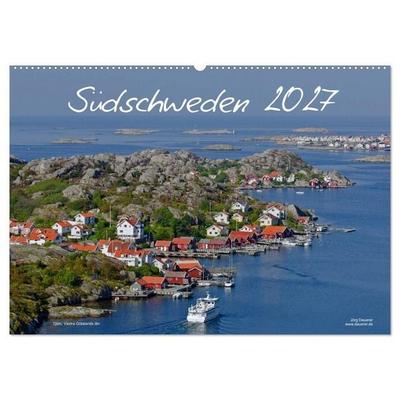 Südschweden (Wandkalender 2027 DIN A2 quer), CALVENDO Monatskalender