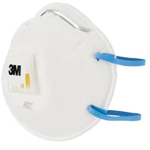 3M Atemschutzmaske Cool Flow 8822, FFP2 NR D, mit Ventil, 3 Stück