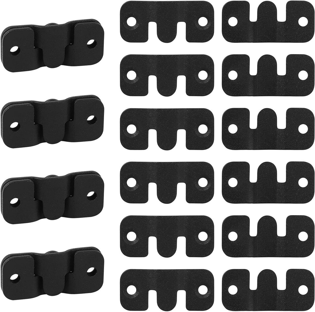 10 paar verstevigde interlocking bevestigingsbeugels voor zware fotolijsten en hoofdborden