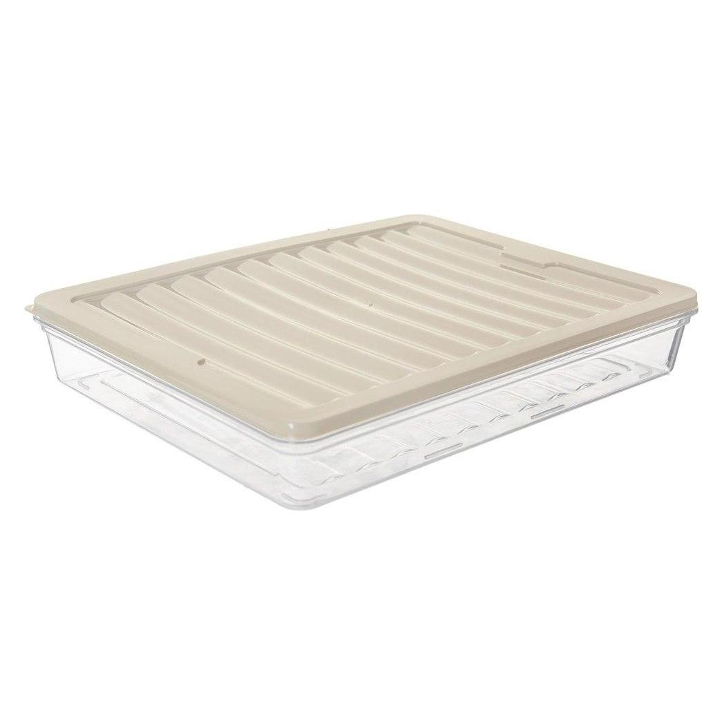 Lumarko Pojemnik na Wędliny Sery 2 L ORION Falowane Dno Zmywarka 28,5 x 22,5 cm (2 l) (64821510)