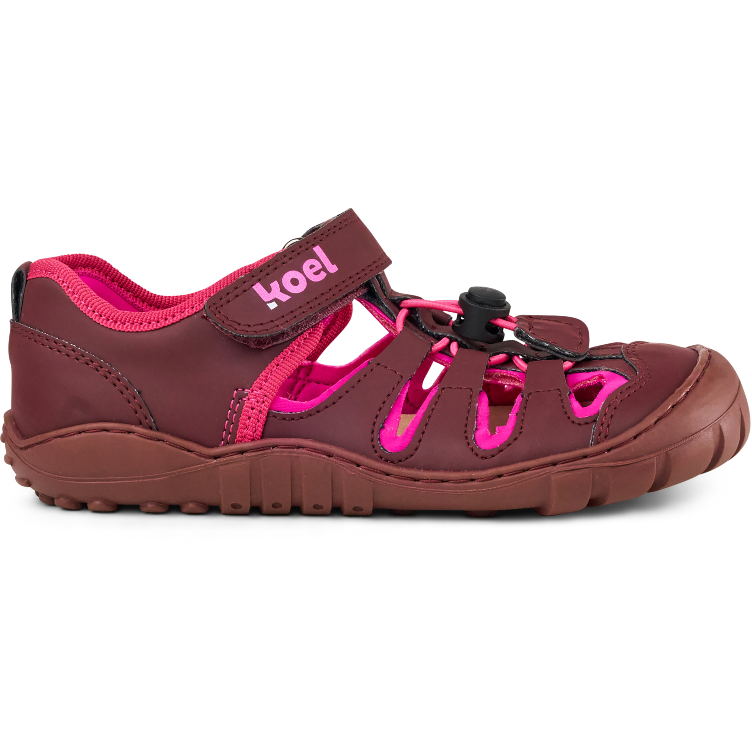 Koel Barefoot Madison Sandale Kinder Sandalen rot Größe 27 Lifestyle Elastisch