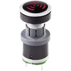 Schlegel RRJNSGL+SGLR-24V Signalgeber Geräusch-Entwicklung: 85 dB Spannung: 24, Elektronikmodul