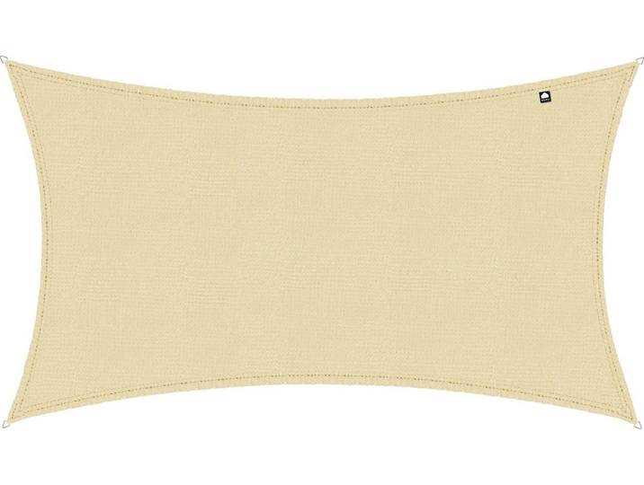 Kopu® Schaduwdoek Rechthoek 280 gram Waterdoorlatend 2x4 m - Creme