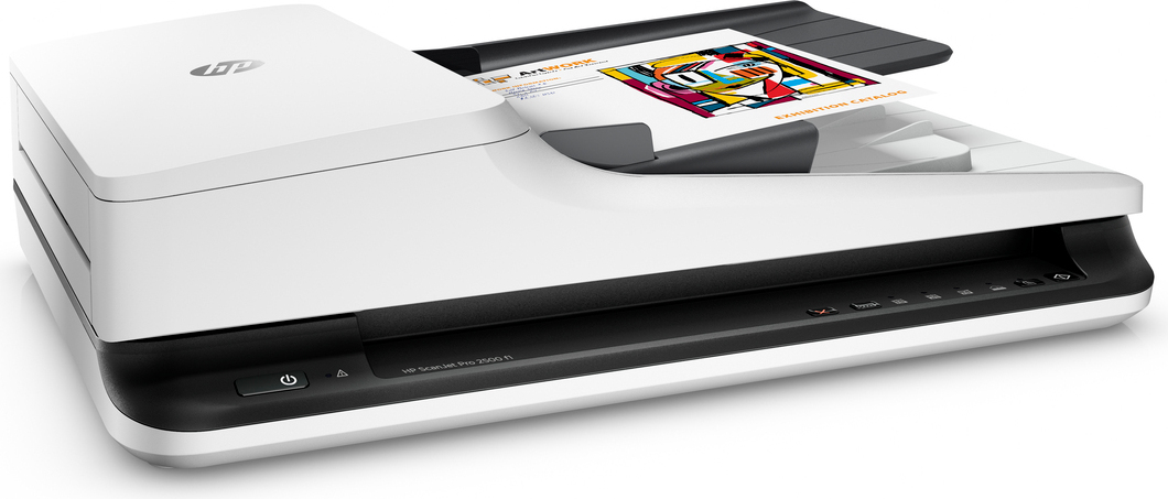 HP Scanjet Pro 2500 f1, 216 x 297 mm, 1200 x 1200 DPI, 24 Bit, 24 Bit, 20 Seiten pro Minute, 20 Seiten pro Minute