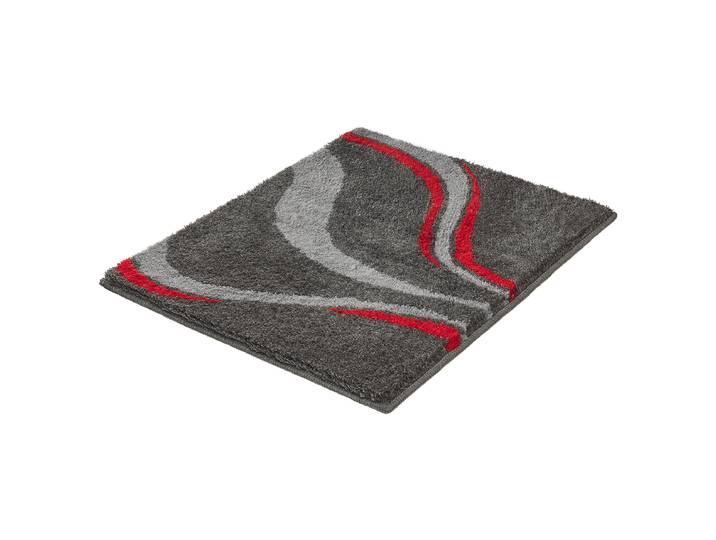 Tapis de bain Vento 55 x 65cm Gris/Gris