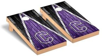 Skip's Garage Cornell College Rams Triangle Cornhole Board Set
