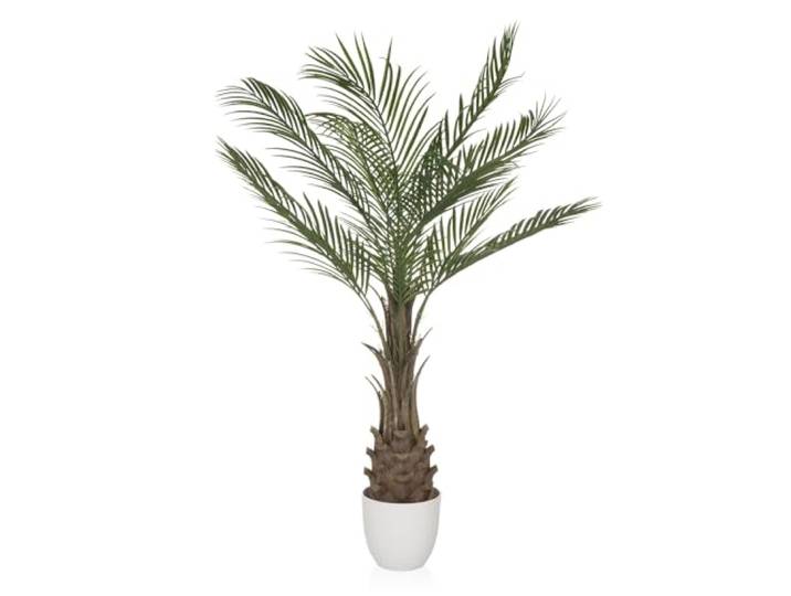 hjh OFFICE Kunstpflanze Drachenbaum Dracaena Höhe 120 cm Zimmerpflanze, künstliche Pflanze