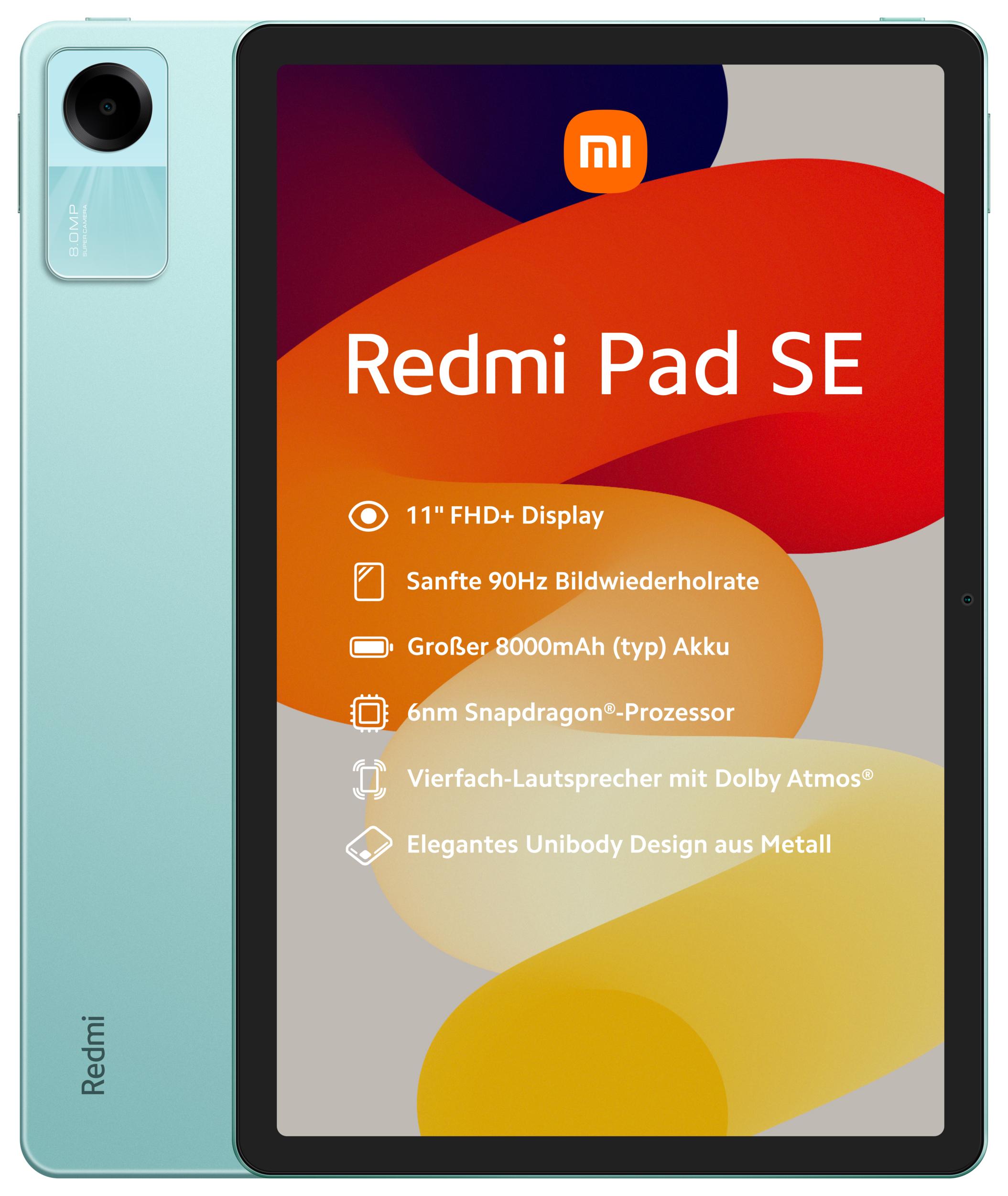 Xiaomi Redmi Pad SE (Without inbox Charger) Mintgrün 4 Gigabyte 128 Gigabyte