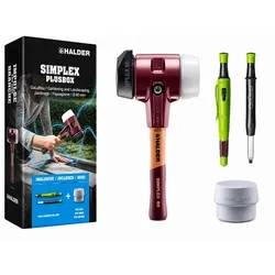 Halder SIMPLEX Plusbox GaLaBau Ø 80mm Standfuß plus PICA Marker BIG Dry 3027s029