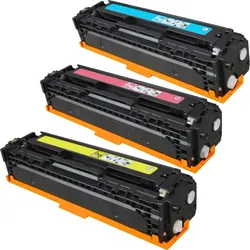 3 Ampertec Toner ersetzt HP CF371AM 128A Multipack CMY