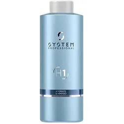 System Professional, Shampoo, Hydrate Shampoo (Flüssiges Shampoo, 1000 ml)