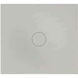 BetteAir Duschfliese mit Minimum-Träger, 1100x1000mm, 7360-410T2, Farbe: Silver matt