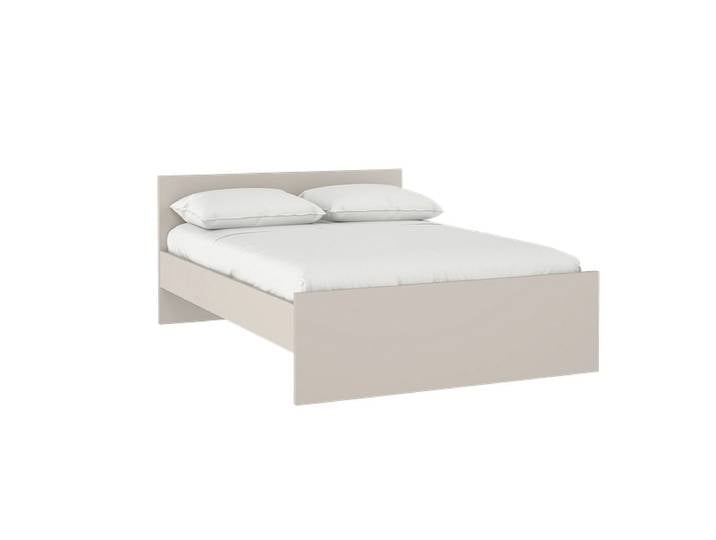 Bett NAIA 140x200cm spanplatte kaschmir