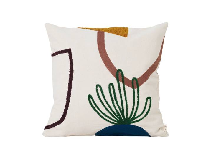 Ferm Living Coussin Mirage 50x50 cm Island