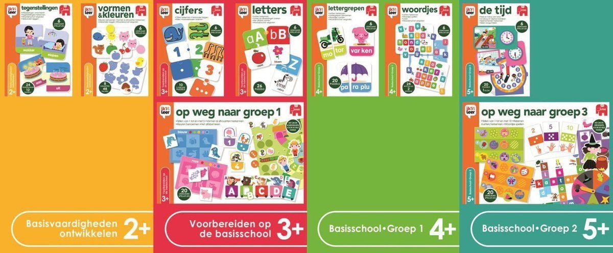 Jumbo Ik Leer - Op Weg Naar Groep 1 - Educatief spel voor kinderen vanaf 3 jaar