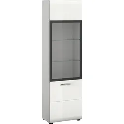 Vitrine Ice Weiß hochglanz