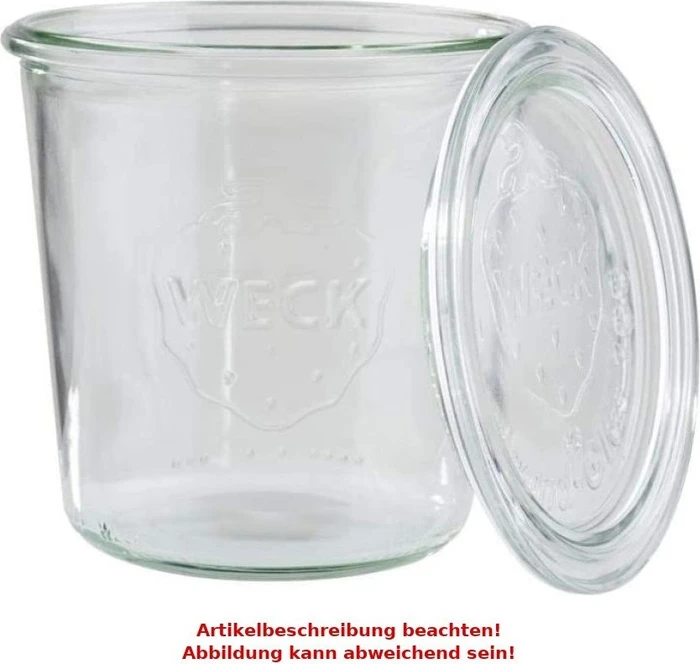 APS Gläserset mit Deckel, 6 Stück, 290 ml, 6 Stück