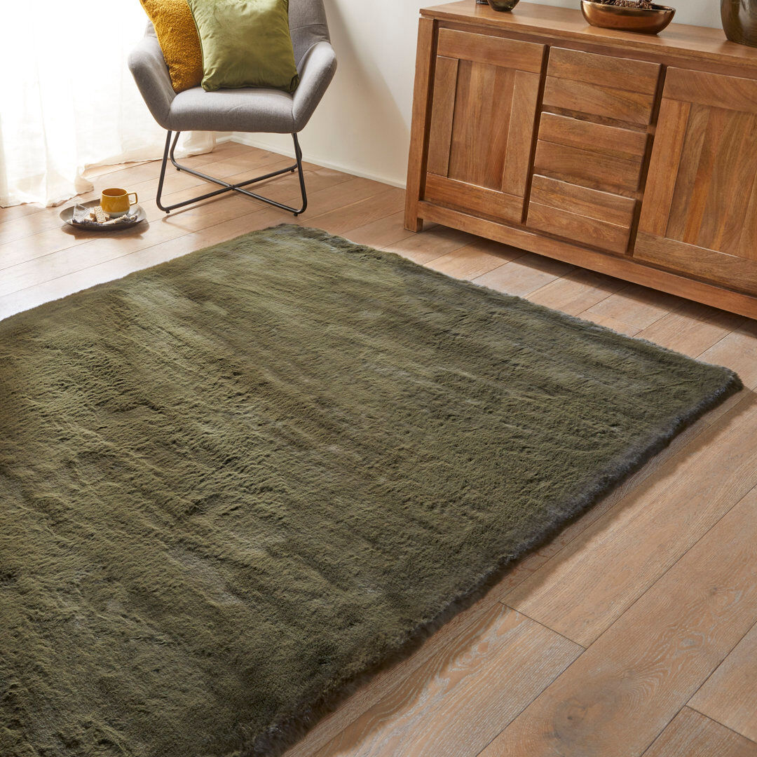 Concept Looms HEAVENLY Rectangle Area Rug Emerland Rectangle 76 x 130 cm