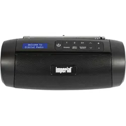 Imperial Dabman Go (DAB+, FM, Bluetooth), Radio, Schwarz