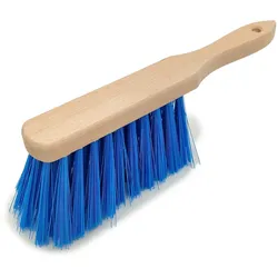 Andreas Bürsten GmbH Handfeger, 280 mm, PET Kunstfaser blau, roh