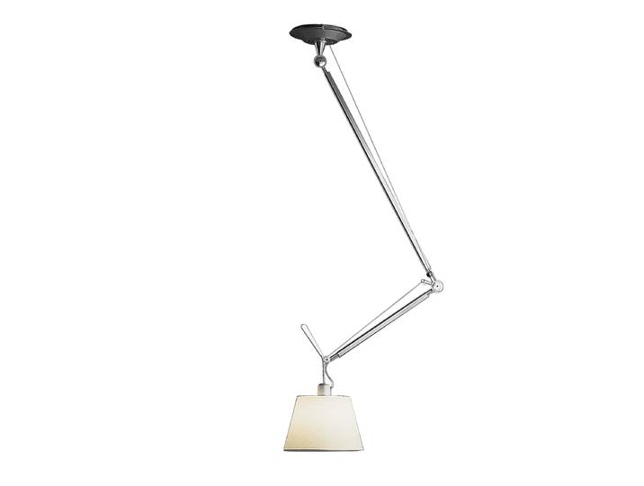 Artemide - Tolomeo Decentrata Suspensione Pendelleuchte, Aluminium / Pergamentschirm Ø 32 cm